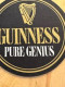 Guinness Onderlegger Biervilt Coaster Pure Genius - Bierdeckel
