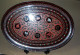 Old Burma  Regular  Hand-painted, Hand Etched Serving Tray Intricate Work Ca 1900 - Aziatische Kunst