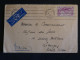 F2 B MAROC  LETTRE  1941 PAR AVION CASABLACA A LIMOGES FRANCE ++ AFF. PLAISANT+++ - Storia Postale