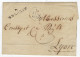 Lettre Avec Cursive D'ANNONAY Pour LYON 1829 - Sonstige & Ohne Zuordnung