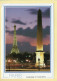 Coucher De Soleil : La Tour Eiffel / L'Obélisque / Place De La Concorde / Paris (voir Scan Recto/verso) - Halt Gegen Das Licht/Durchscheink.