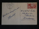 F2 B MAROC CARTE 1946 A BORDEAUX FRANCE +CIGOGNE+ AFF. INTERESSANT+++ - Lettres & Documents