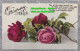 R420302 A Birthday Wish. Roses. Postcard - World