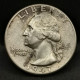 WASHINGTON QUARTER DOLLAR ARGENT 1947 PHILADELPHIE USA / SILVER / 1/4 $ - 1932-1998: Washington