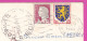 294116 / France - Côte D'Amour By Jacques Cholet Mermaid PC 1964 USED 0.15+25 Fr. Marianne De Decaris Blason Nevers - Brieven En Documenten