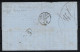 Signé CALVES , YV 48 Luxe Sur Lettre De Marseille Pour L'Italie , Cote 250+ Euros - 1870 Emission De Bordeaux