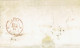 Médaillon N°7 Margé S/LAC Oblit 18 Barres D24  MARIEMBOURG + DC 17 MARS 1853 Vers LIEGE - 1851-1857 Medaillen (6/8)