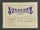 Carte De Visite Bruxelles Cafés PADANGA - Visiting Cards