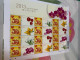 Hong Kong Stamp 2013 Snake Orchid Flower New Year Greeting  Big Sheets X 2 MNH - Felini