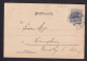 Gruss Aus ... - E. Ridel, Kunstverlag, Berlin S.W. 13. / Year 1901 / Long Line Postcard Circulated, 2 Scans - Saluti Da.../ Gruss Aus...