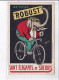 PUBLICITE : Les Cycles Robust Sont élégants Et Solides (élephant - Vélo) Illustrée Par Fritayre - Très Bon état - Advertising