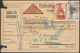 Deutsche Abstimmungsgbiete Saargebiet Nachnahmepaketkarte über 77 Fr.50 Ct. 1931 Nach Wemmetsweiler - Briefe U. Dokumente