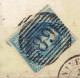 Médaillon N°11A  Margé Superbe Oblit P68 NIVELLES S/LAC Vers LIEGE - 1858-1862 Medaillen (9/12)