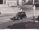 93 PANTIN N°2 L'Eglise St Germain En 1954 Bus Car Ancien VOIR ZOOM Rosalie ? Side Car Mur De Pub Agent De Police VOIRDOS - Pantin