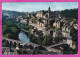 294120 / France - UZERCHE (Correze) La Perle Du Limousin Vue Generale PC 1960 USED 0.20 Fr. Semeuse Turquoise Et Rose - Covers & Documents