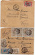 Congo : Lot De 8 Lettres Période 1914/1918 Avec Affranchissements Différents - La Plupart En état B/TB - Storia Postale