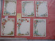 6 Cartes Chromos, 1898, Liebig Compagnie Complete Set  Tischkarten, Cartes De Table Nr 15 - Floral-landscapes - Liebig