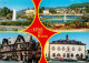 72725468 Linz Rhein Partie Am Fluss Fontaene Fachwerkhaus Hotel Restaurant Linz - Linz A. Rhein
