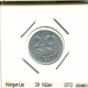 20 FILLER 1972 HUNGARY Coin #AS506.U.A - Ungarn