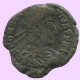 LATE ROMAN IMPERIO Follis Antiguo Auténtico Roman Moneda 2.2g/17mm #ANT2020.7.E.A - Der Spätrömanischen Reich (363 / 476)