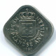 5 CENTS 1980 ANTILLES NÉERLANDAISES Nickel Colonial Pièce #S12335.F.A - Netherlands Antilles
