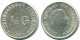 1/4 GULDEN 1967 NIEDERLÄNDISCHE ANTILLEN SILBER Koloniale Münze #NL11440.4.D.A - Nederlandse Antillen