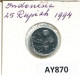 25 RUPIAH 1994 INDONESIA Coin #AY870.U.A - Indonesia