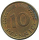10 PFENNIG 1950 J BRD DEUTSCHLAND Münze GERMANY #AD559.9.D.A - 10 Pfennig
