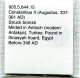 CONSTANTIUS II MINTED IN ANTIOCH FROM THE ROYAL ONTARIO MUSEUM #ANC11227.14.U.A - Der Christlischen Kaiser (307 / 363)