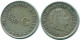 1/10 GULDEN 1966 NIEDERLÄNDISCHE ANTILLEN SILBER Koloniale Münze #NL12878.3.D.A - Nederlandse Antillen