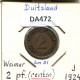 2 RENTENPFENNIG 1924 J GERMANY Coin #DA472.2.U.A - 2 Renten- & 2 Reichspfennig