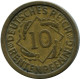 10 RENTENPFENNIG 1924 J ALEMANIA Moneda GERMANY #DB935.E.A - 10 Renten- & 10 Reichspfennig