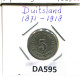 5 PFENNIG 1900 A DEUTSCHLAND Münze GERMANY #DA595.2.D.A - 5 Pfennig
