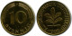 10 PFENNIG 1995 D BRD ALEMANIA Moneda GERMANY #AZ464.E.A - 10 Pfennig
