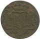 1755 UTRECHT VOC DUIT IINDES NÉERLANDAIS NETHERLANDS NEW YORK COLONIAL PENNY #VOC1067.8.F.A - Niederländisch-Indien