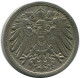 5 PFENNIG 1908 A ALEMANIA Moneda GERMANY #DB182.E.A - 5 Pfennig