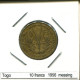 10 FRANCS CFA 1959 WESTERN AFRICAN STATES (BCEAO) Coin #AS346.U.A - Autres – Afrique