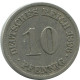 10 PFENNIG 1896 A ALLEMAGNE Pièce GERMANY #AE493.F.A - 10 Pfennig