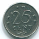 25 CENTS 1971 NIEDERLÄNDISCHE ANTILLEN Nickel Koloniale Münze #S11549.D.A - Nederlandse Antillen