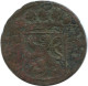 1744 HOLLAND VOC DUIT NIEDERLANDE OSTINDIEN NY COLONIAL PENNY #VOC1175.8.D.A - Nederlands-Indië