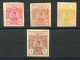 Serbien, 1901, Ex 54-60 U, Ohne Gummi - Serbia