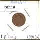 1 PFENNIG 1991 G BRD ALEMANIA Moneda GERMANY #DC110.E.A - 1 Pfennig