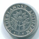 5 CENTS 1990 NIEDERLÄNDISCHE ANTILLEN Aluminium Koloniale Münze #S13710.D.A - Niederländische Antillen