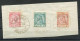 Albanien, 1913, 29-34, Briefstück - Albanie