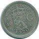 1/10 GULDEN 1920 NETHERLANDS EAST INDIES SILVER Colonial Coin #NL13369.3.U.A - Niederländisch-Indien