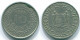 10 CENTS 1962 SURINAM NIEDERLANDE Nickel Koloniale Münze #S13214.D.A - Surinam 1975 - ...