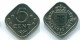 5 CENTS 1971 NETHERLANDS ANTILLES Nickel Colonial Coin #S12202.U.A - Nederlandse Antillen
