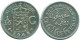 1/10 GULDEN 1945 P NIEDERLANDE OSTINDIEN SILBER Koloniale Münze #NL14055.3.D.A - Niederländisch-Indien