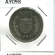5 FRANCS 1985 SUIZA SWITZERLAND Moneda #AY098.3.E.A - Other & Unclassified
