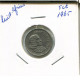 5 CENTS 1965 SUDAFRICA SOUTH AFRICA Moneda #AN713.E.A - Südafrika